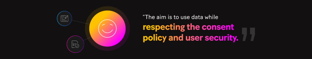 Picture: The aim is to use data while respecting the consent policy and user security